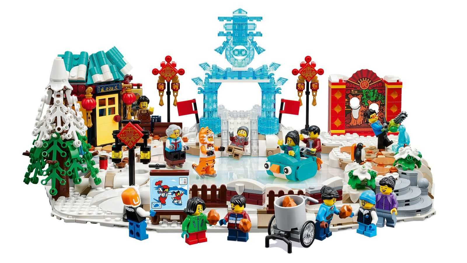 LEGO 80109 Okolicznościowe - Nowy Rok Księżycowy - Festiwal Lodu