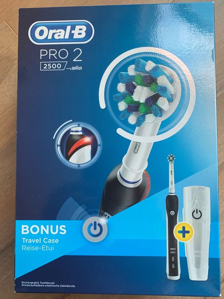 Braun Oral B Pro 2 2500 Escova de Dentes elétrica