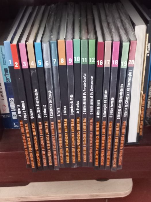 Livros-enciclopédia ilustrada-ciência