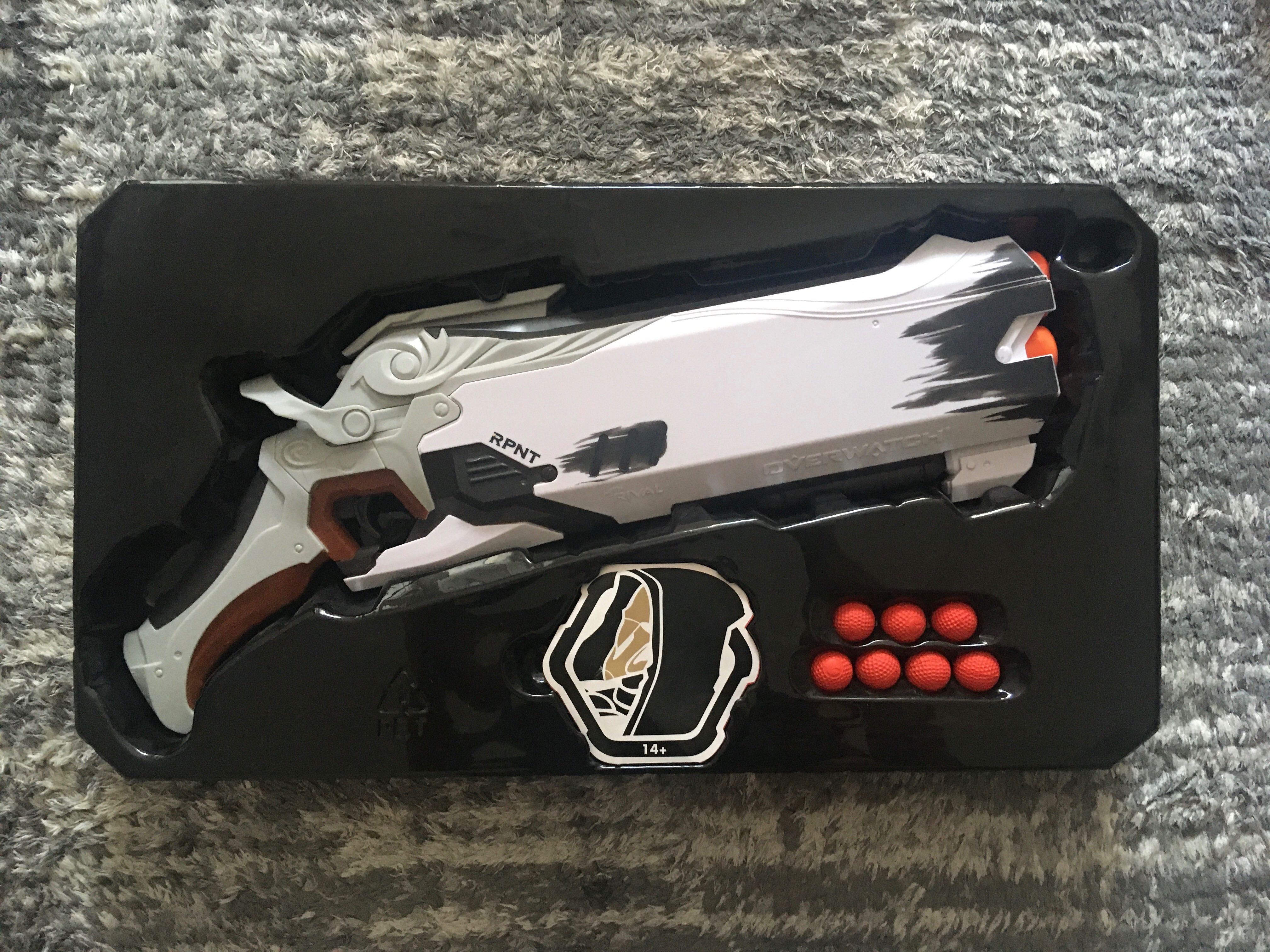 Nerf Rival Overwatch Reaper Edition Anima + kulki, jak nowy.