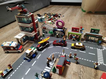 Lego city miasto.Dużo zestawów