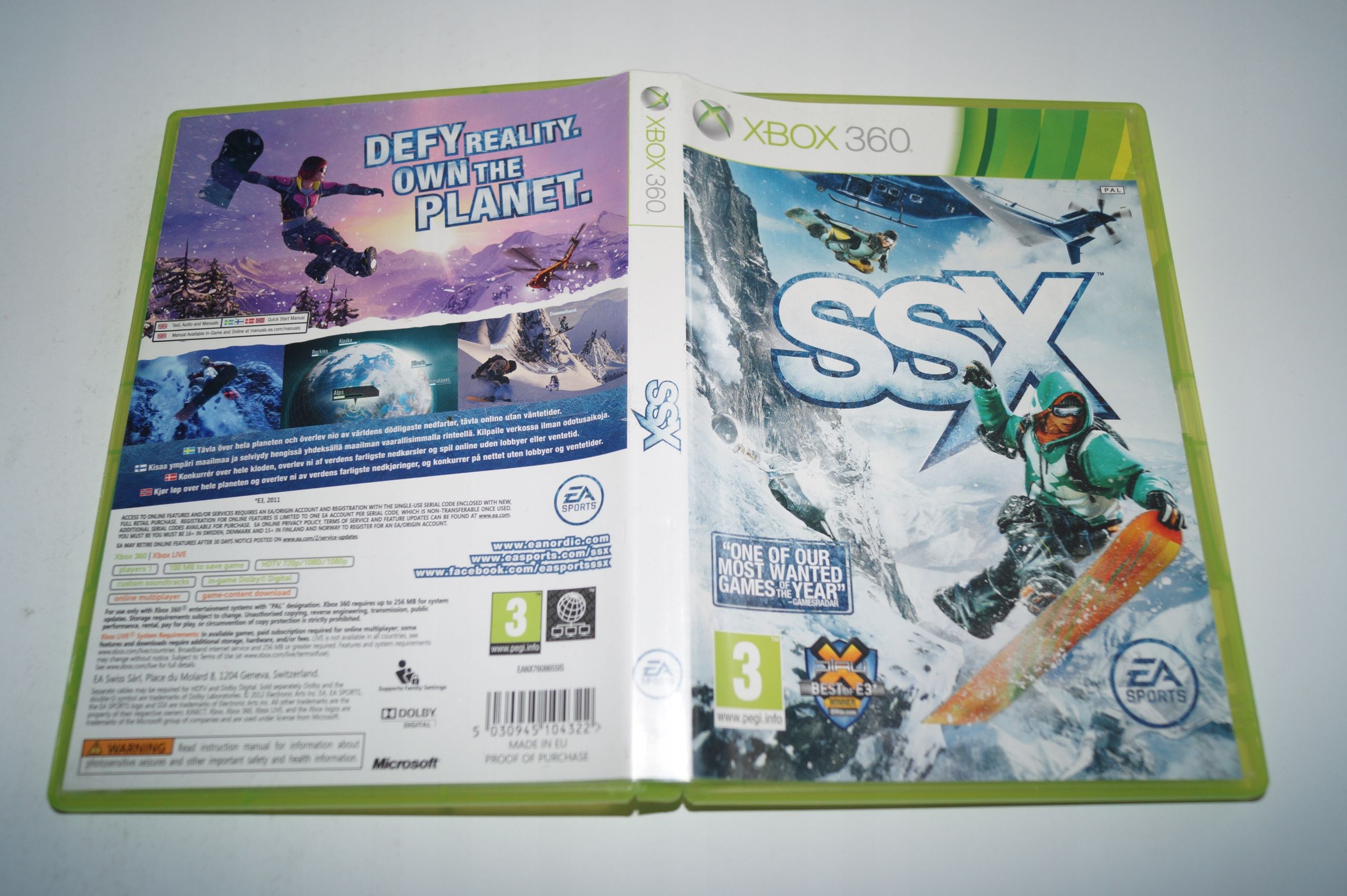 Ssx Microsoft Xbox 360