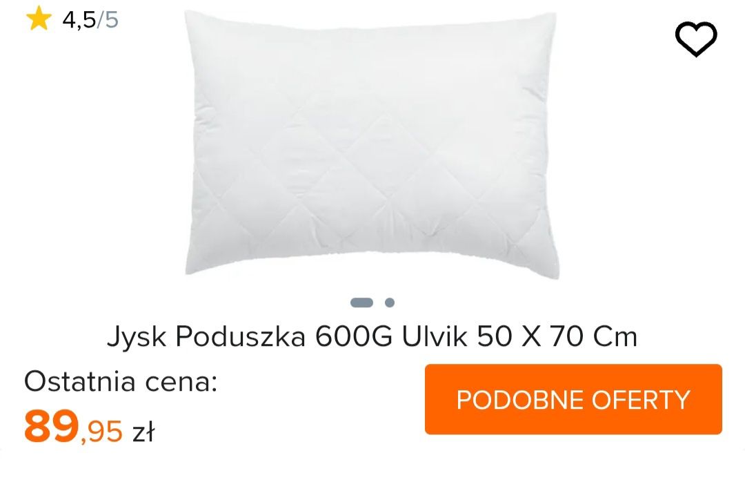 Ulvik jysk poduszka Nowa