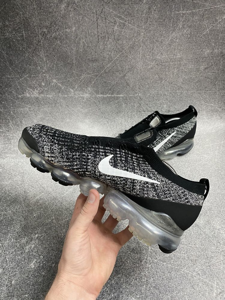 Мужские кроссовки Nike Vapormax Flyknit 3.0 Oreo Оригинал Размер 44,5