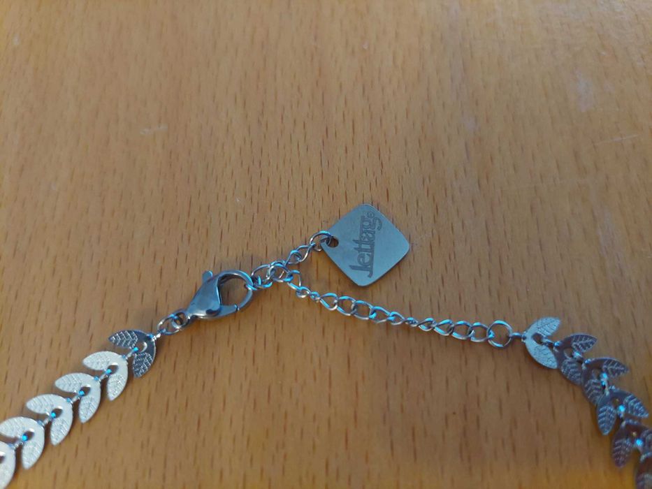 Colar Senhora em Aço e Imitação de Perola- NOVO