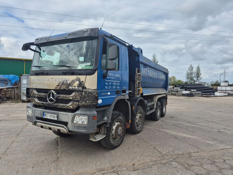 Mercedes-Benz 4144  F-ra VAT23%  Mercedes Benz Actros 4144 8x6