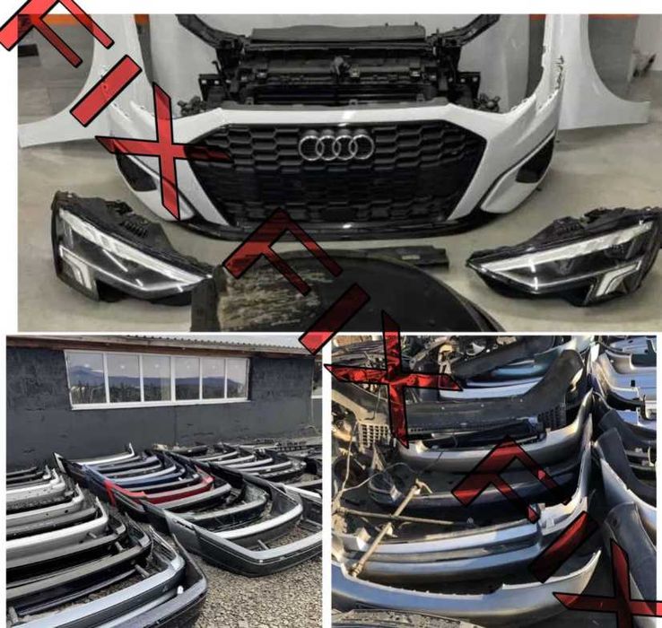 Капот бампер фара крило радіатор решітка VW volkswagen  ROUTAN  компл