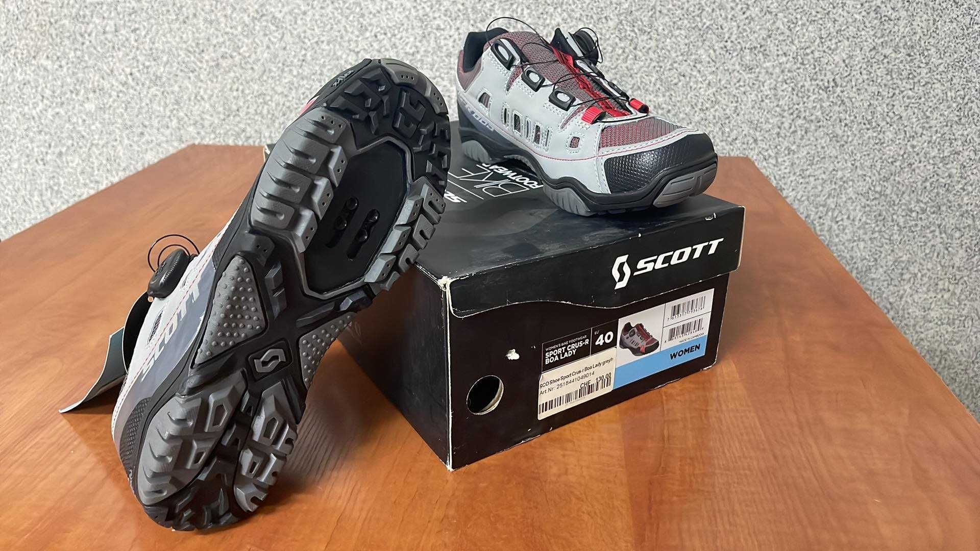 Buty rowerowe Scott Sport CRUS-R Boa Lady SPD NOWE (r. 37, 40)