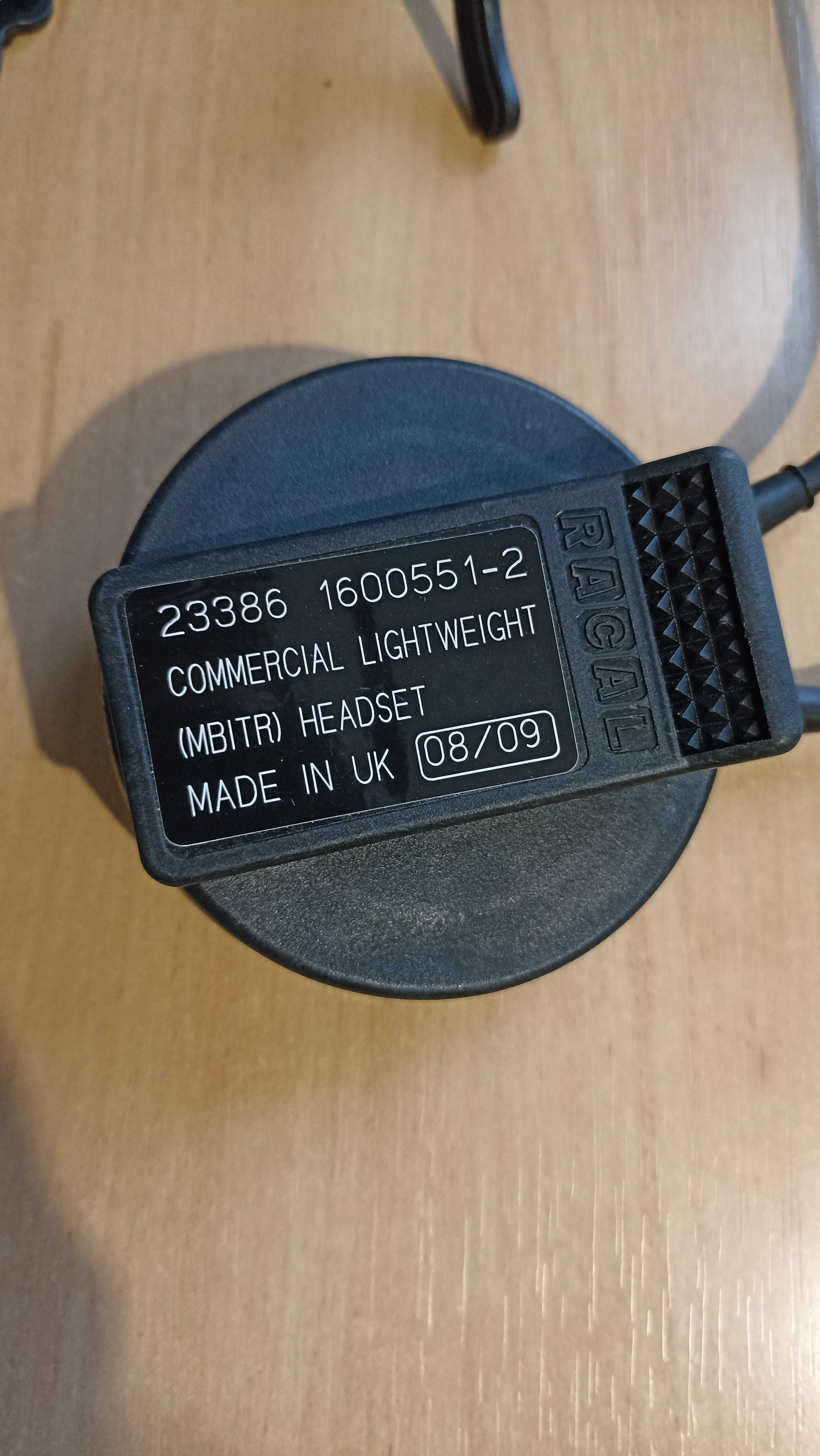 Гарнітура Thales Lightweight MBITR Headset