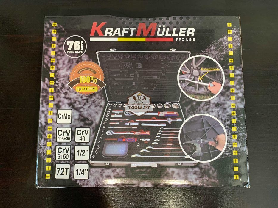 Mala de Ferramentas 76 peças