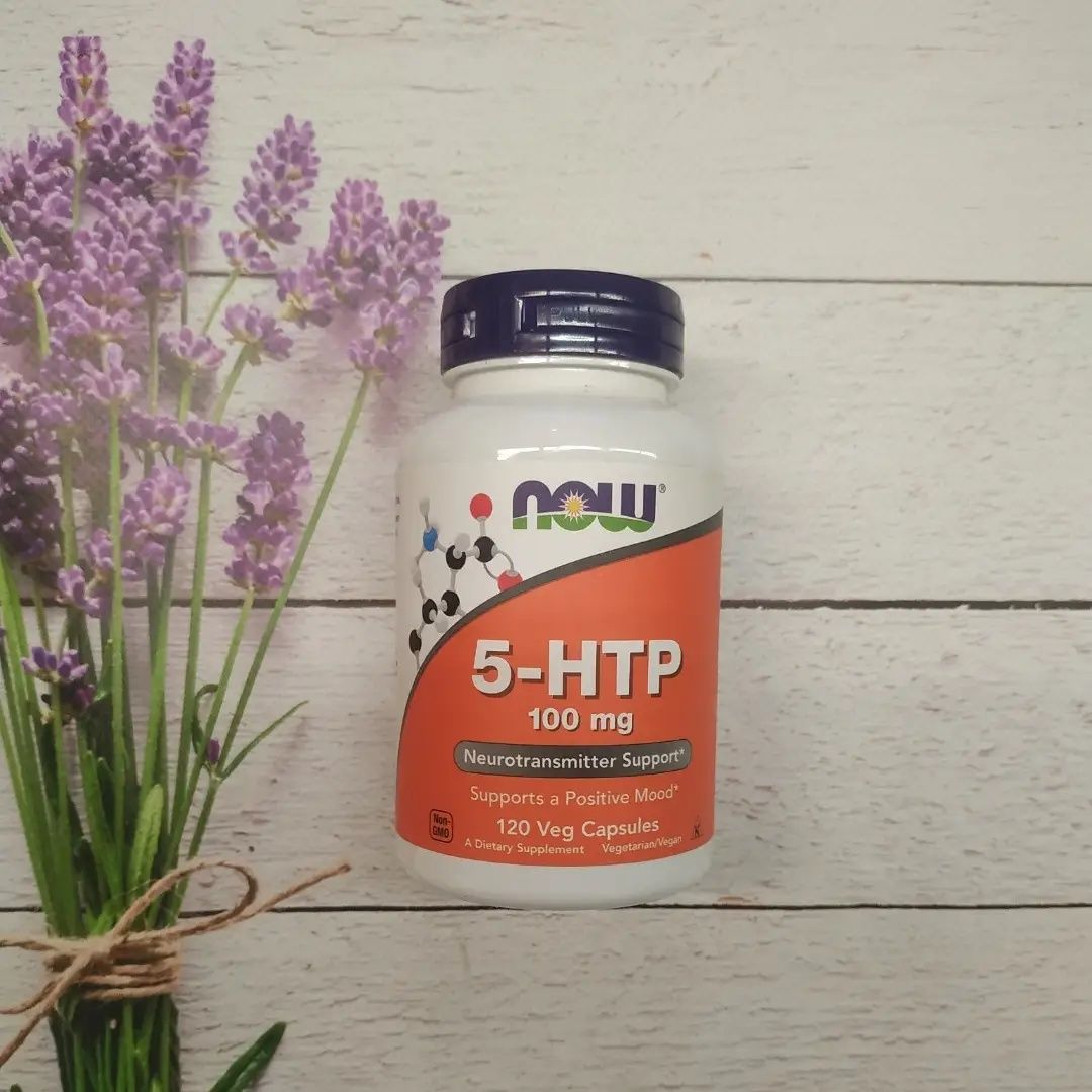 5-HTP Now Foods 120 caps 100mg гидрокситриптофан триптофан хтп