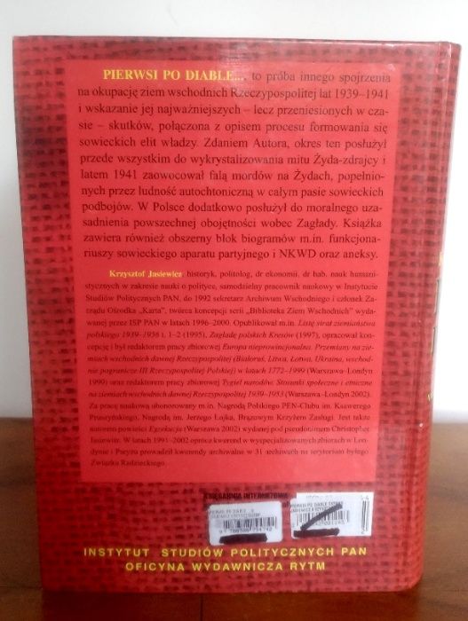 Pierwsi po diable - Krzysztof Jasiewicz
