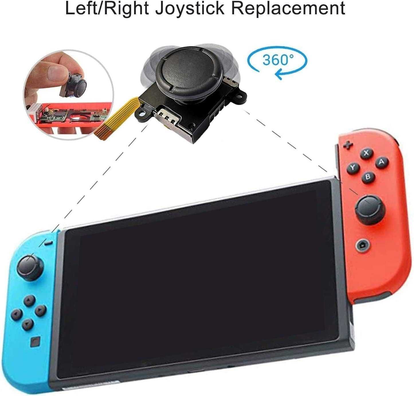 Zestaw 2 analogowych joysticków 3D,Nintendo Switch Joy-Con,