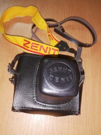 Zenit ET 12xp,analogowy aparat fotograficzny lustrzanka Helios 44M-4