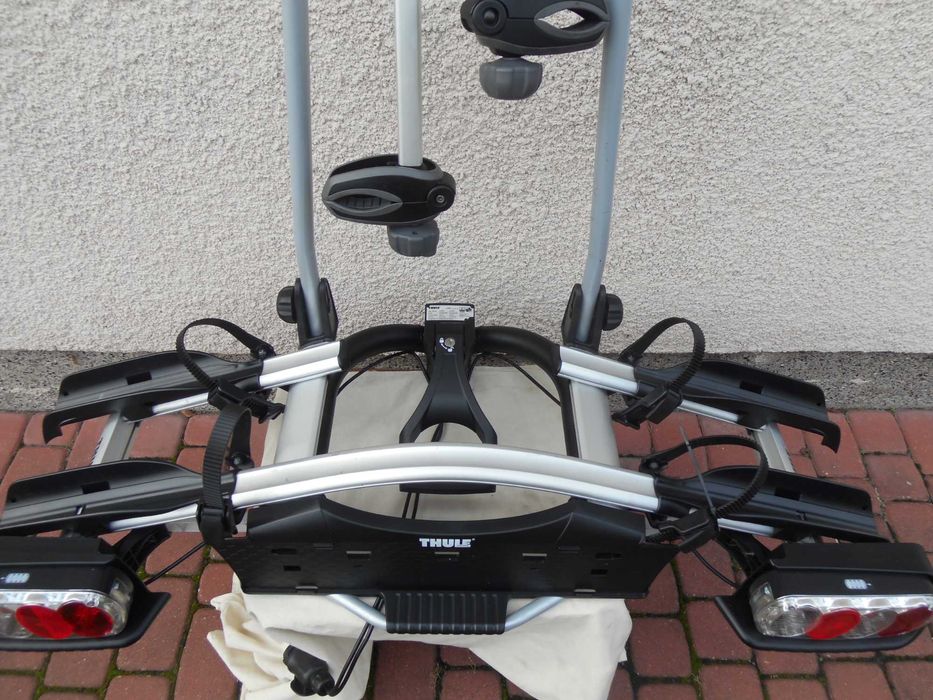 Bagażnik Rowerowy na Hak THULE  2- ROWERY- ODCHYLANY jak NOWY