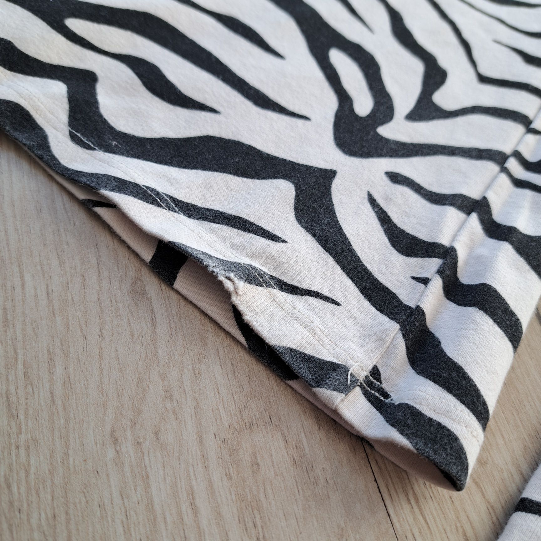 Dziewczęce legginsy flare zebra Marks&Spencer, rozmiar 152