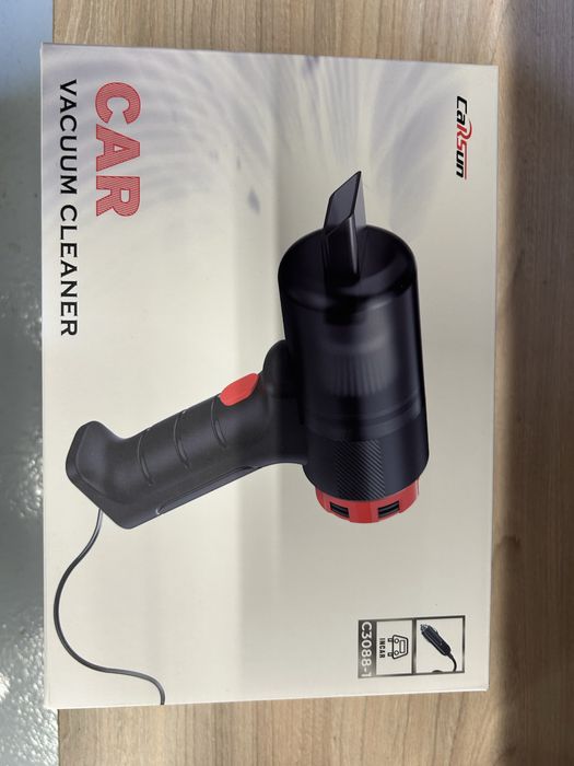 Aspirador automovel a vácuo portátil