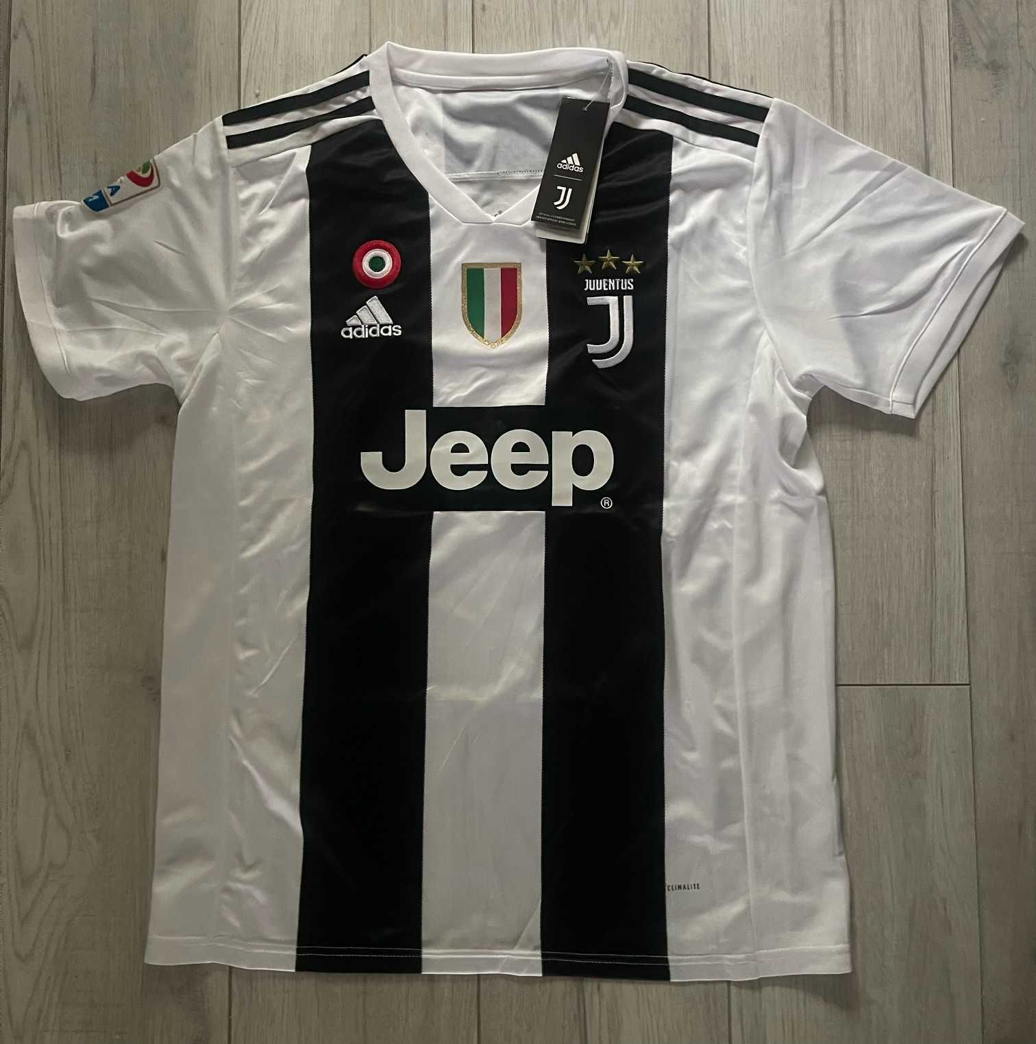 Koszulka Juventus home 18/19 Adidas #7 Ronaldo, roz. L