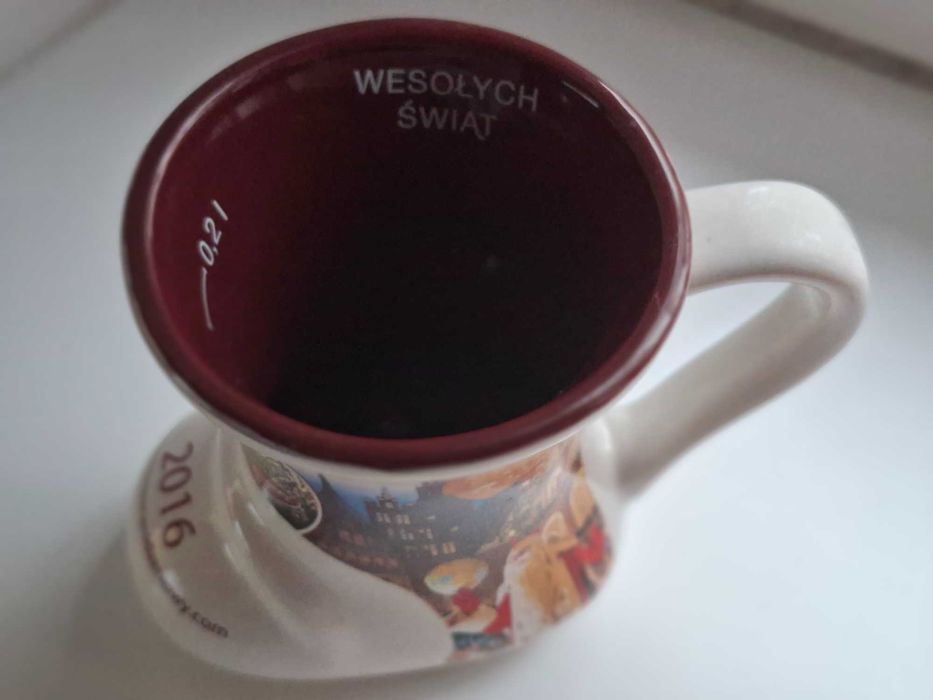 Wrocław 2016 But kubek Grzaniec Jarmark Bożonarodzeniowy