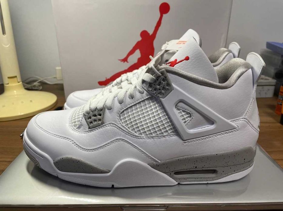 Buty Trampk Jordan 4 Retro White Oreo R.41