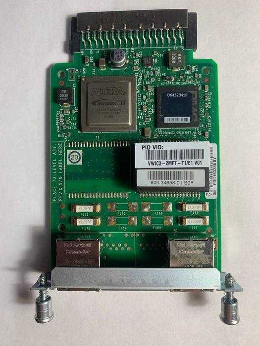 Модуль Cisco VWIC3-2MFT-T1/E1 2-Port.