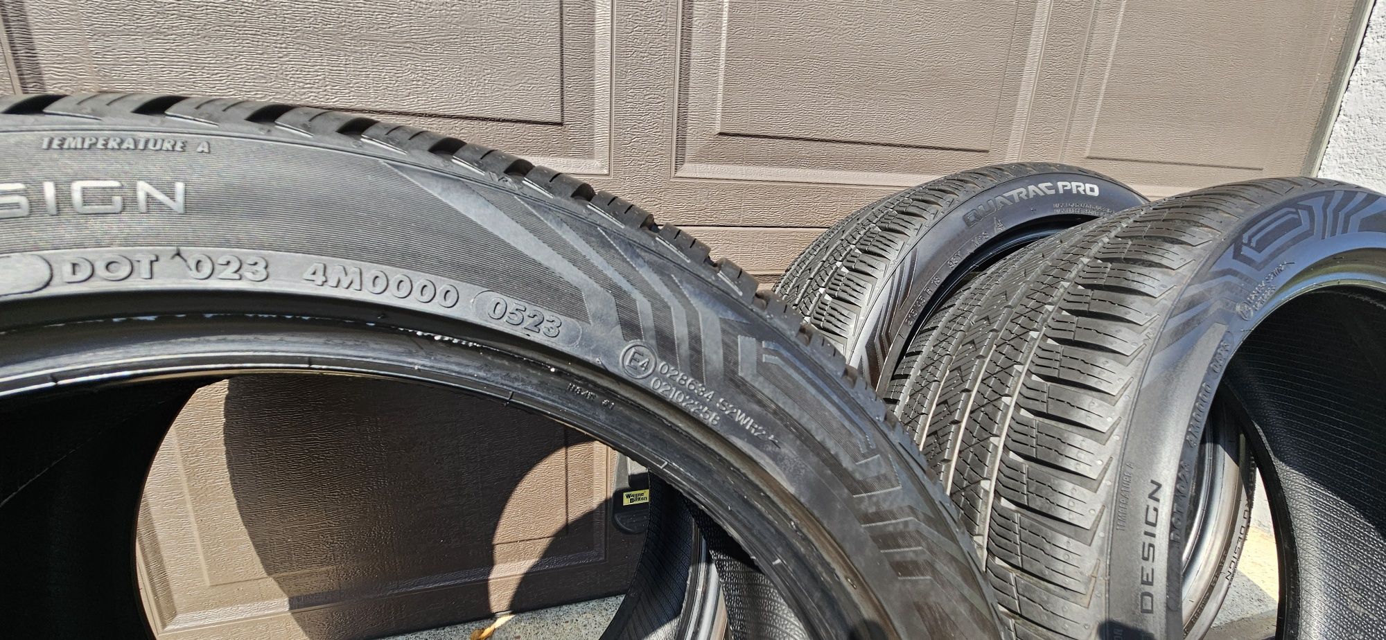 4x Vredestein Quatrac Pro Giugiaro Design 215/45 R18 93Y 7,2-7,4mm