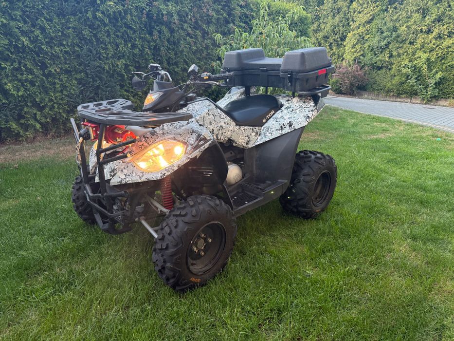 Quad E-ton Vector 250 4t 20hp 2007 camo wciągarka 2200km