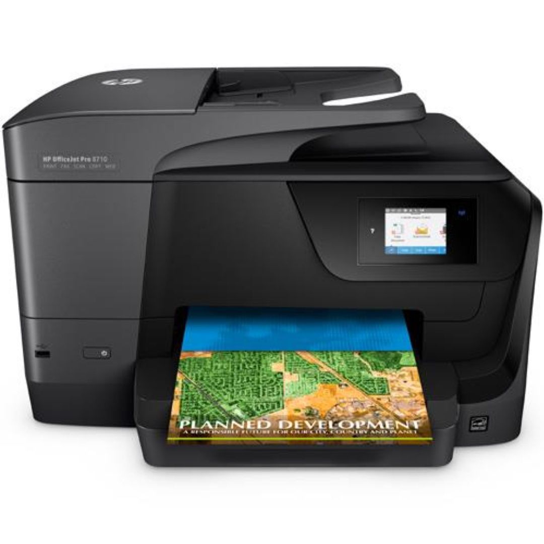 Impressora HP officejet pro 8710 - preto