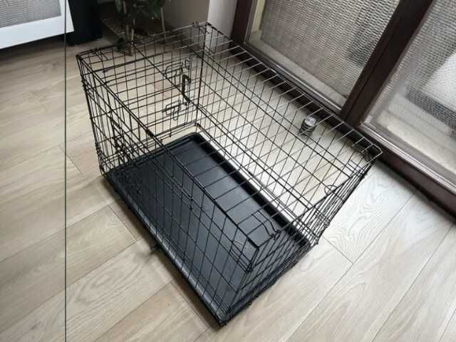 BARDZO SOLIDNA NOWA Klatka dla Psa 78cm L kennelowa metalowa