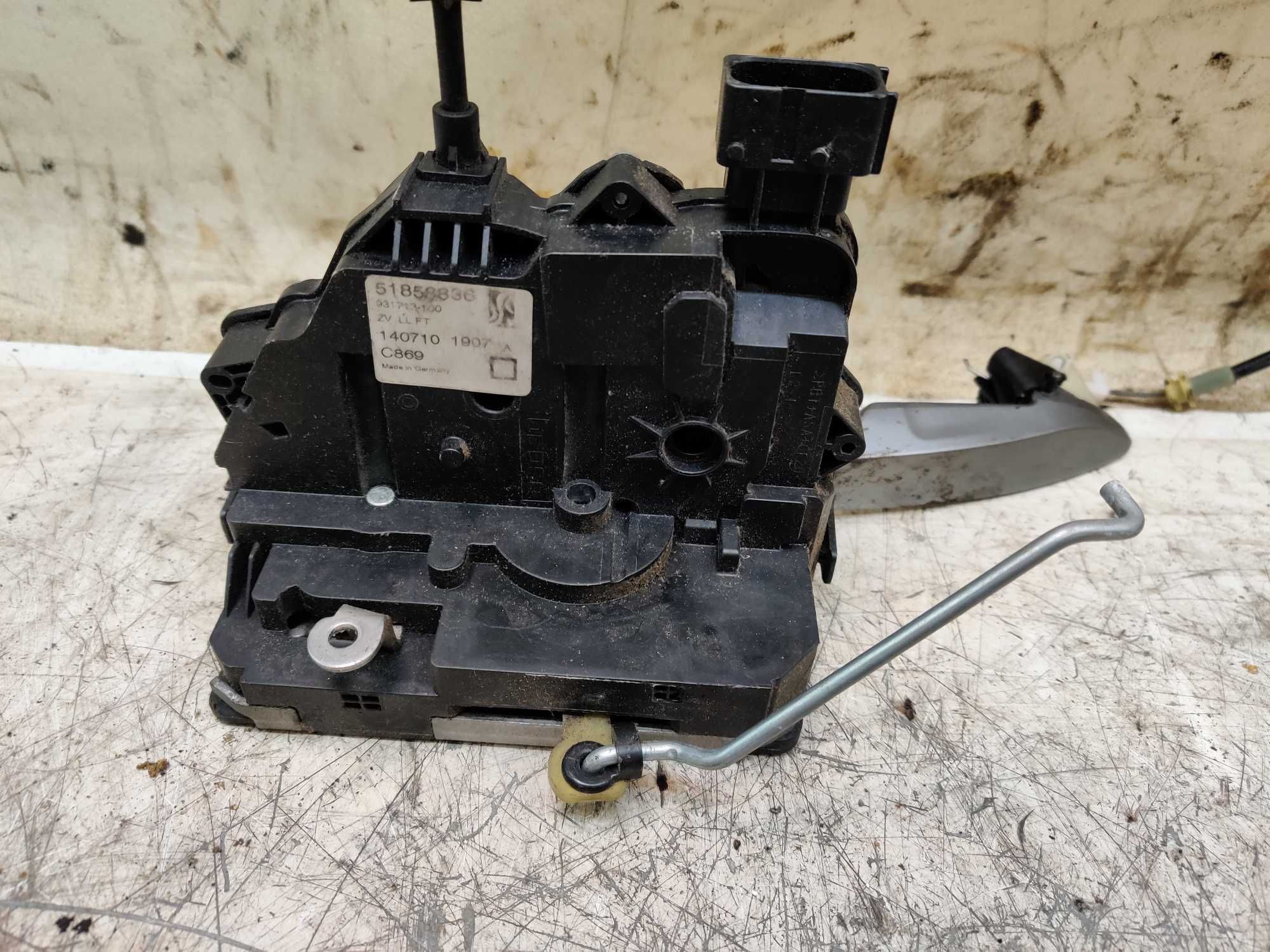 Fiat Grande Punto Zamek Klamka Drzwi Lewych Przednich Lewy Przód LP