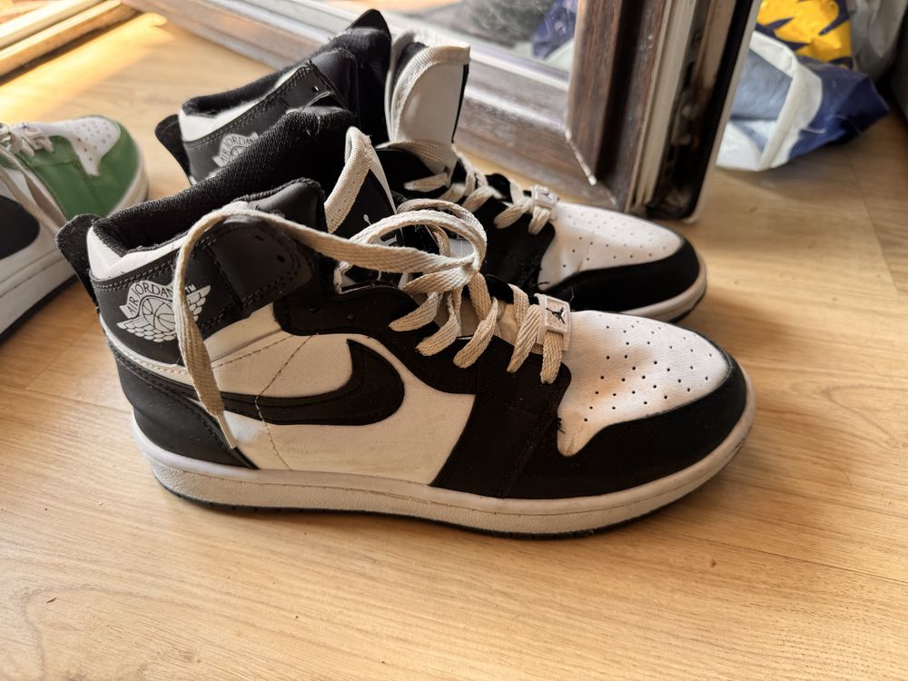 Jordany retro nike panda bialo czarne rozmiar 40