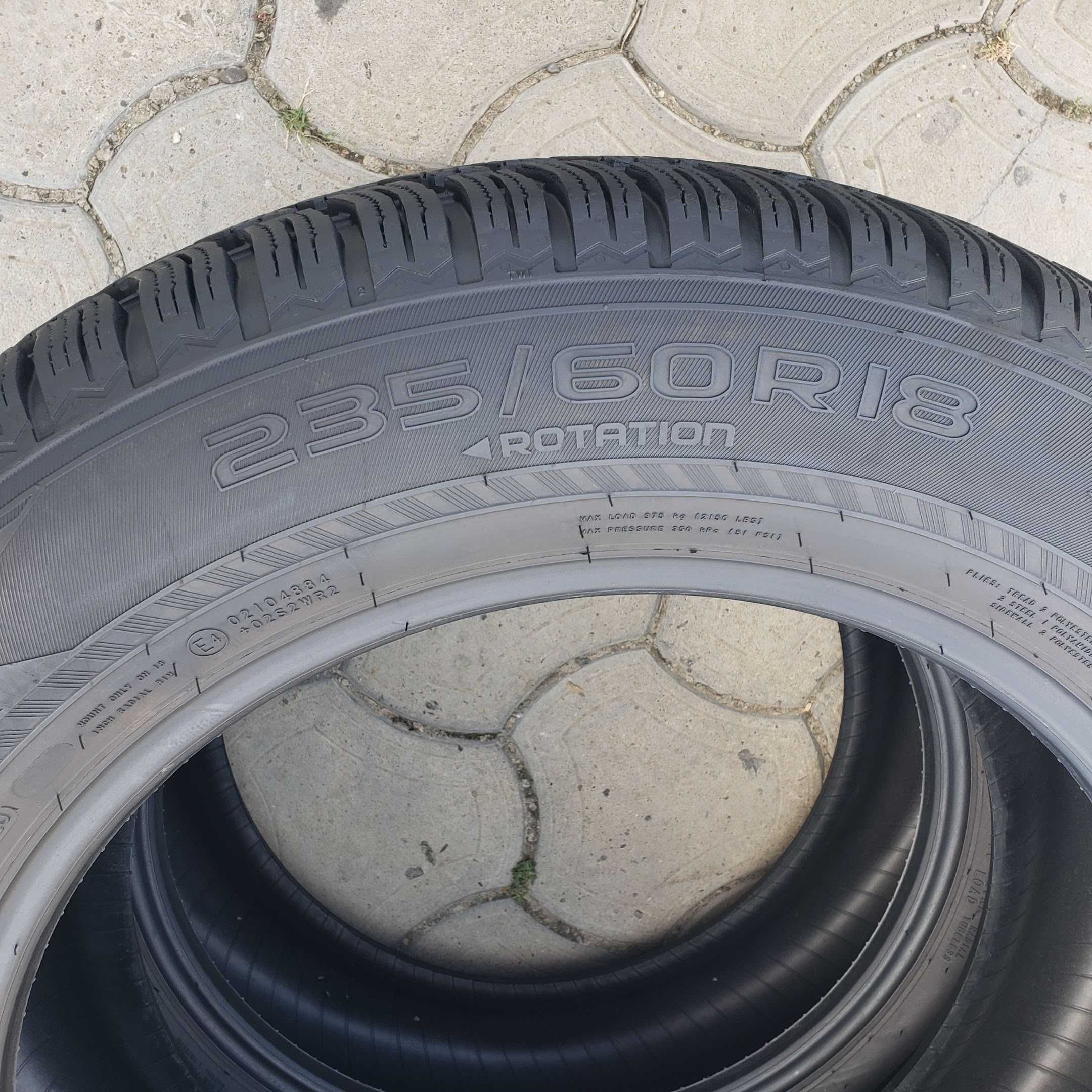 Шини 235/60 R18 Nokian (Нокіан) 330$/4шт. зимова резина