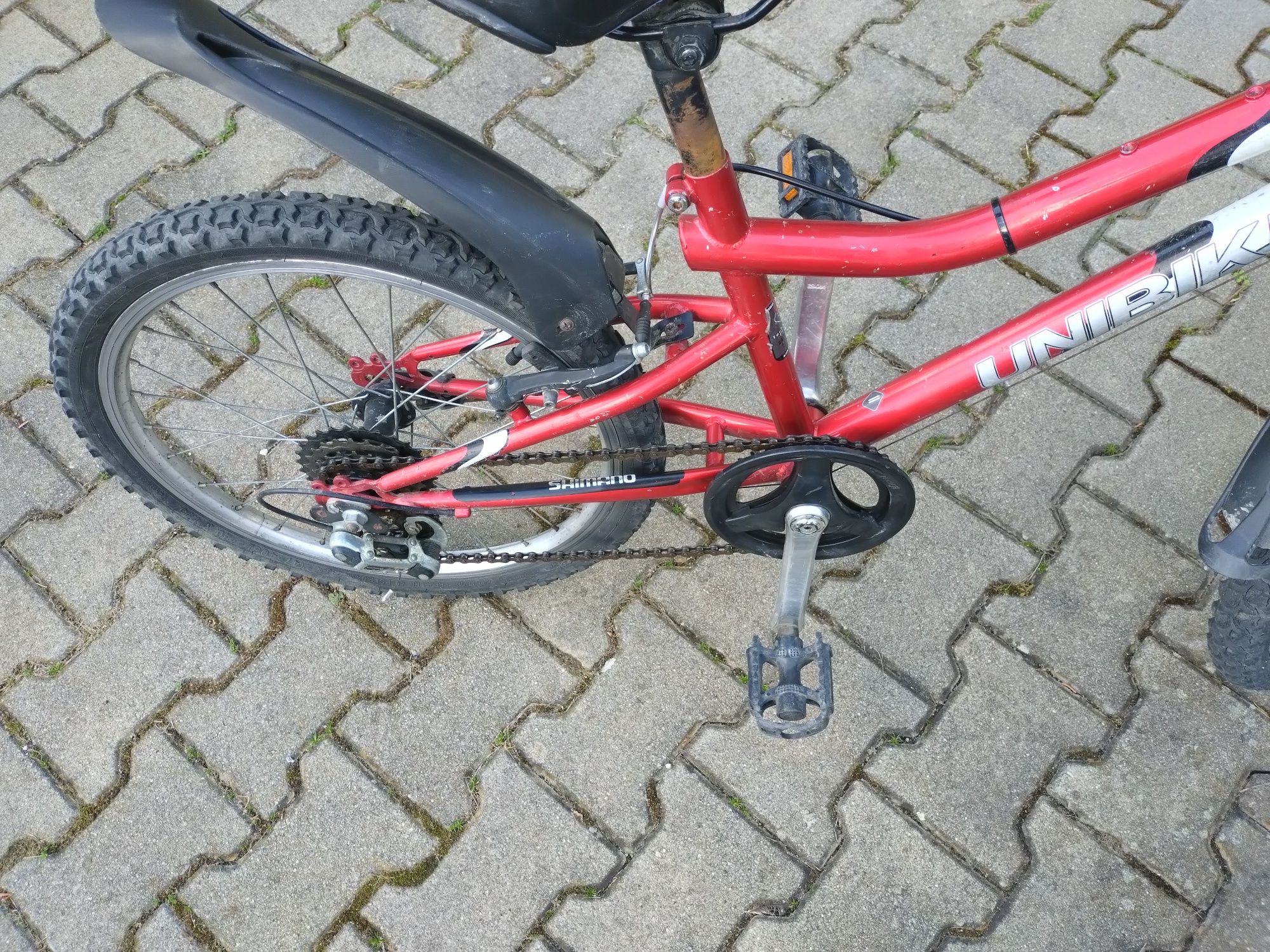 Sprzedam rower dziecięcy Unibike, koła 20 cali