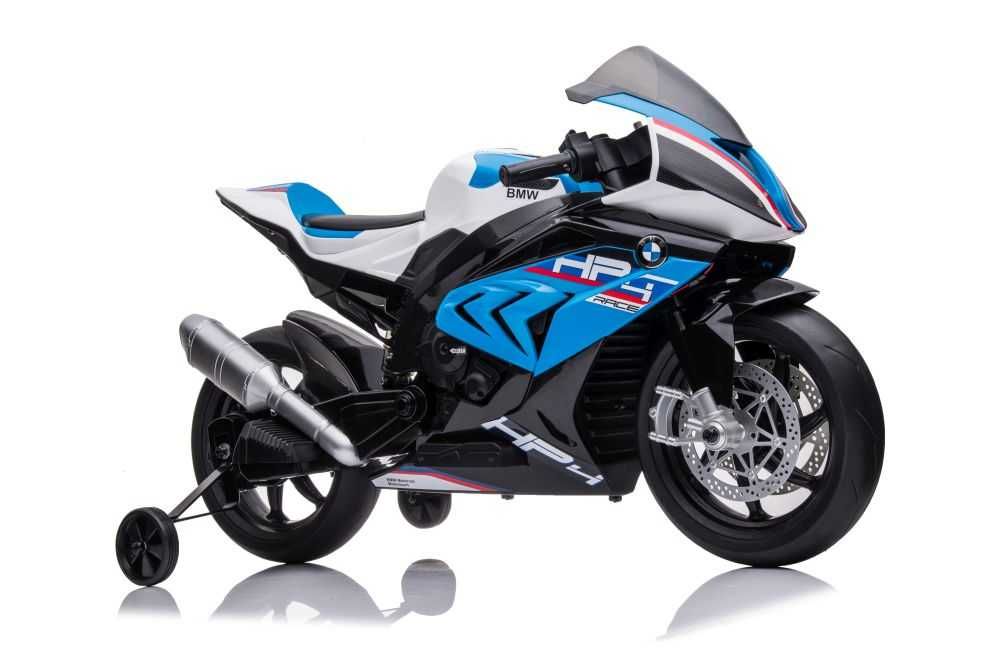 NOWY Motor BMW HP4 Race na akumulator 12V dla dzieci do 30kg 2x45W