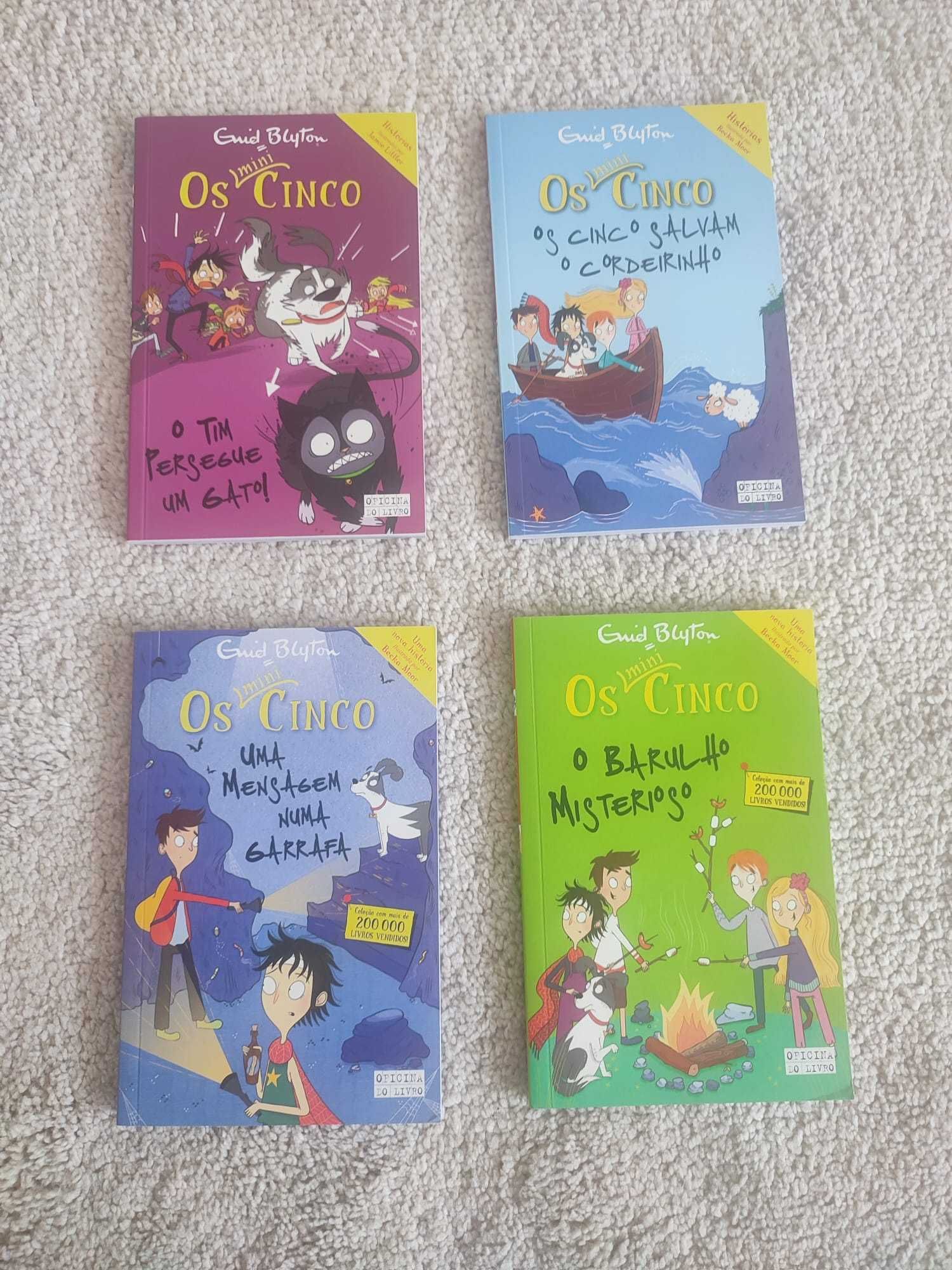 Os mini cinco - Pack de 4 livros