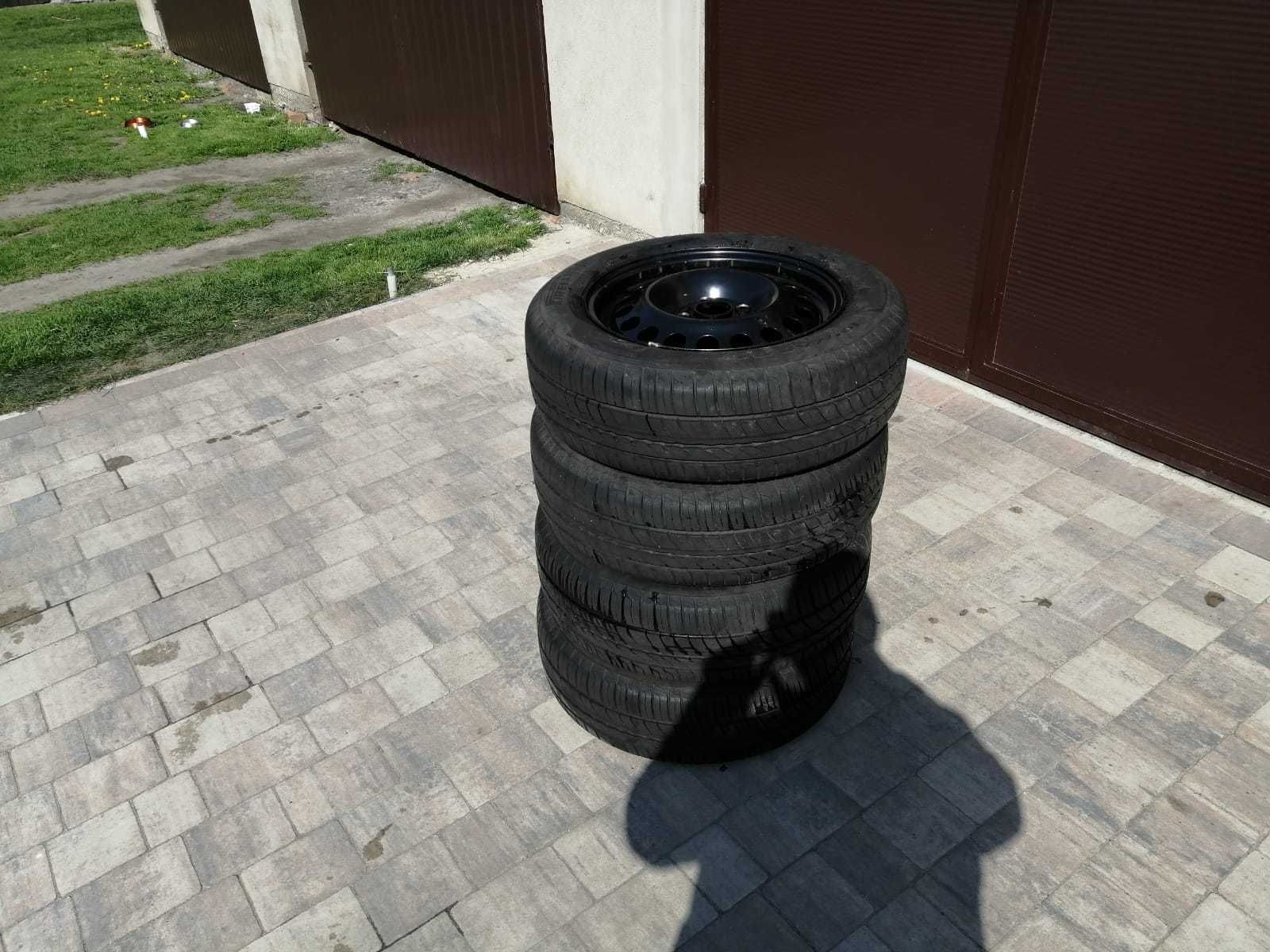 Koła Opony Letnie 195/60/15 Pirelli 15" 4x100 ET 49  JAK NOWE