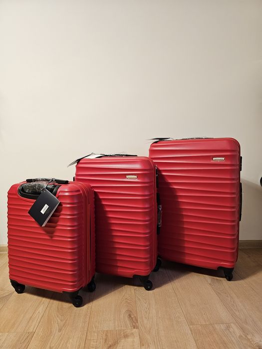 Nowy komplet 3 walizek Wittchen