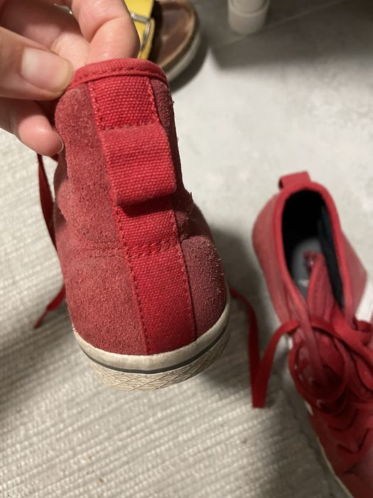 Trampki czerwone adidas