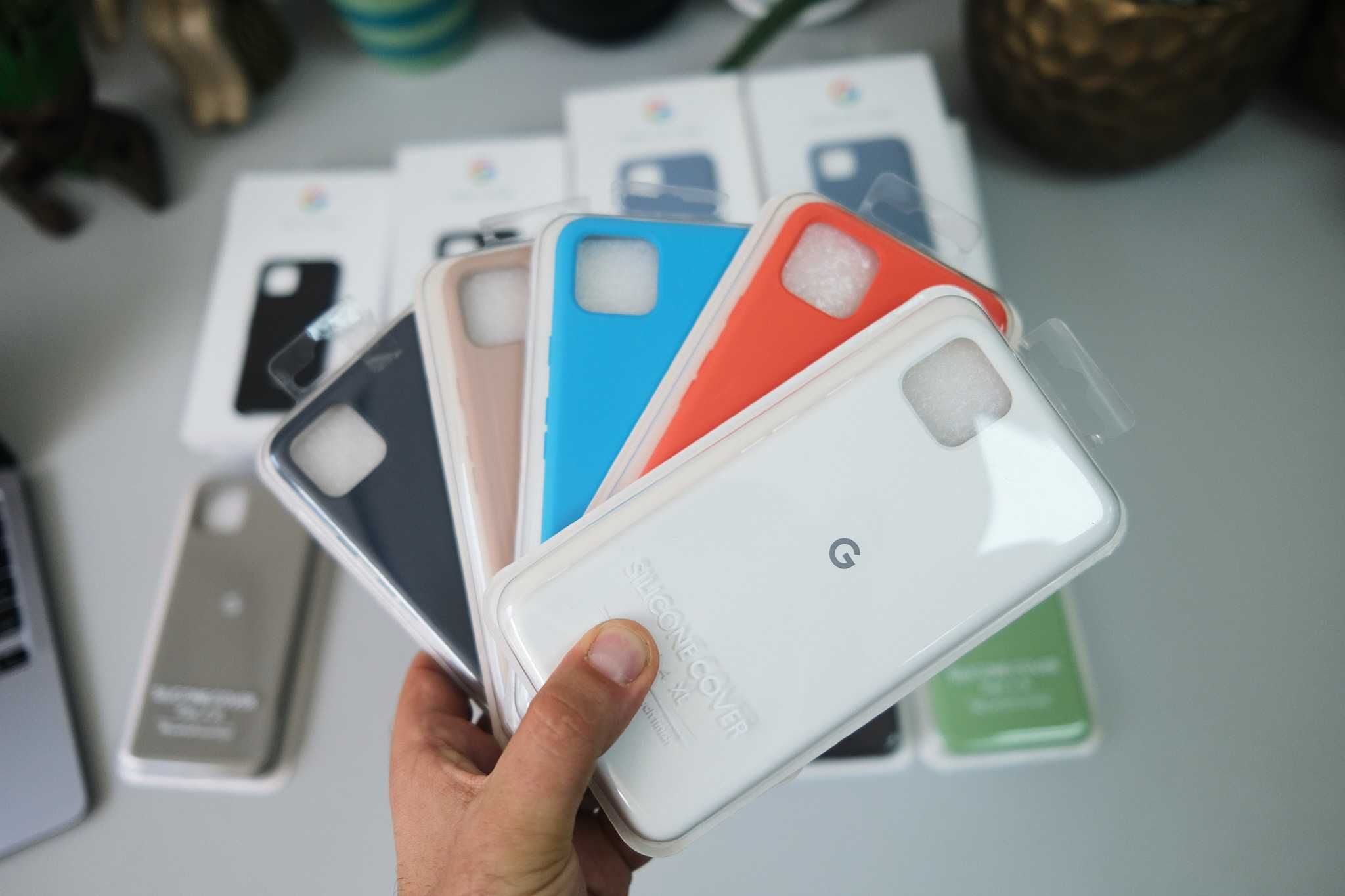 Чохол Fabric case Google pixel 4 XL Silicone CaseСупер ціна Нові