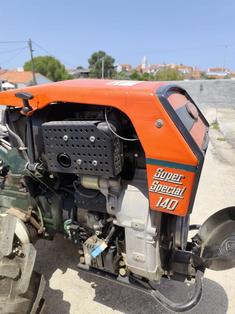 Motocultivador com atrelado Goldoni super special 140