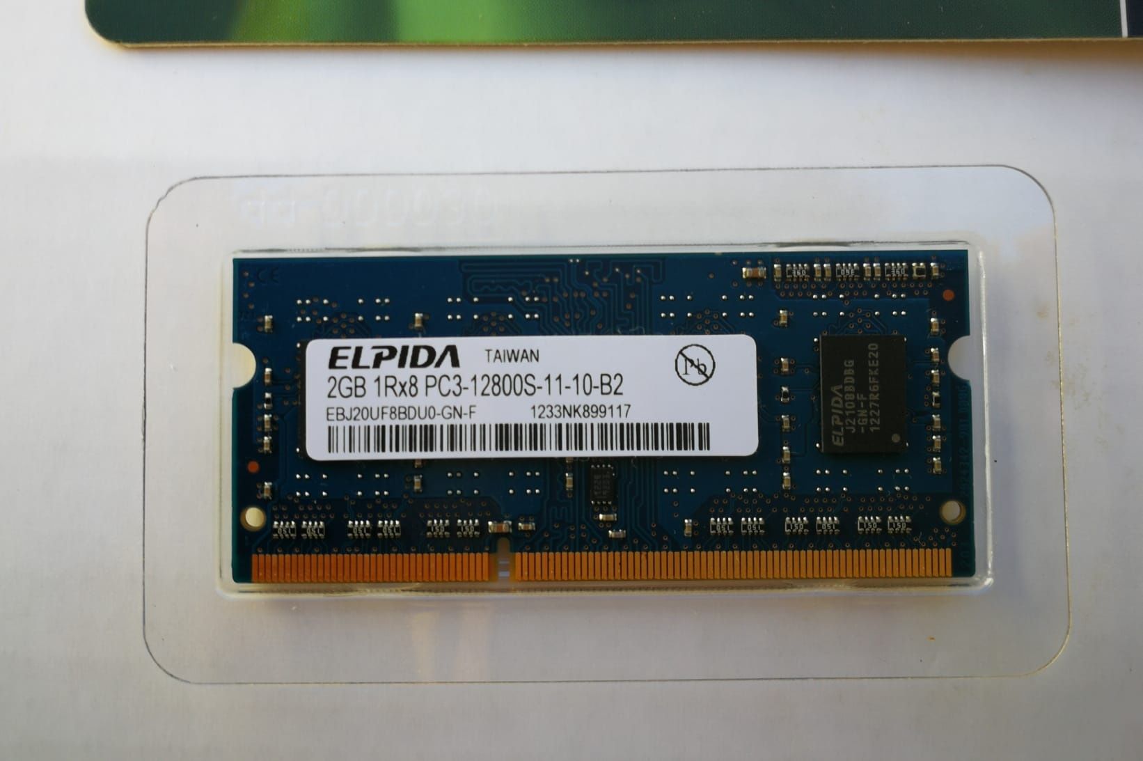 Memória Elpida 2GB 1600MHz DDR3