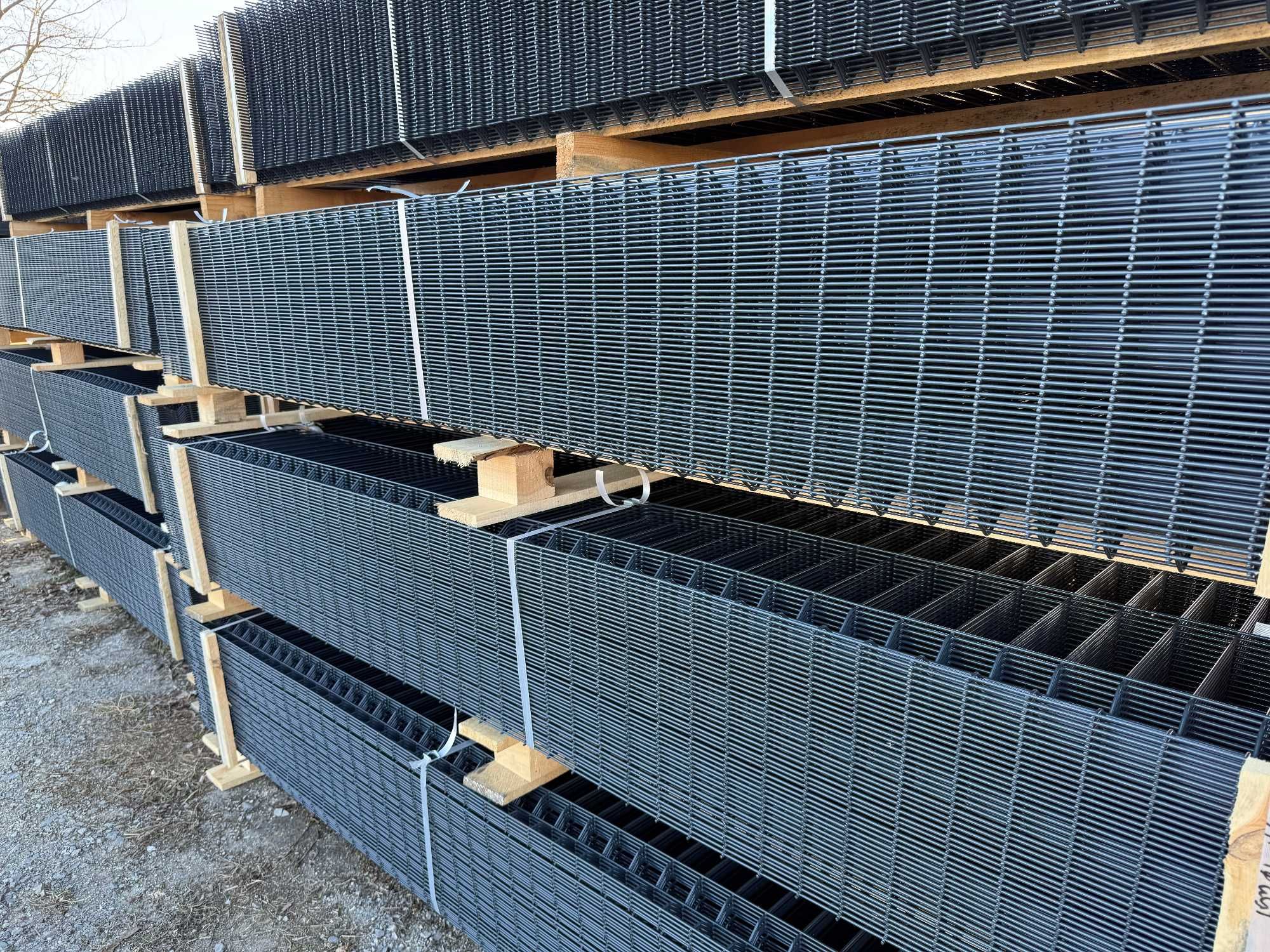 Siatka panelowa 3D, fi4, kompletny system, dostawa i montaż, solidnie