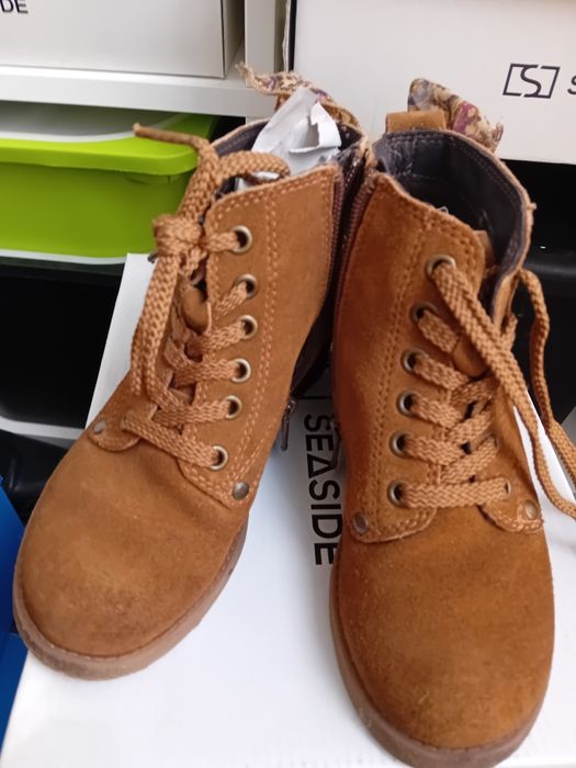 Botas de menina .