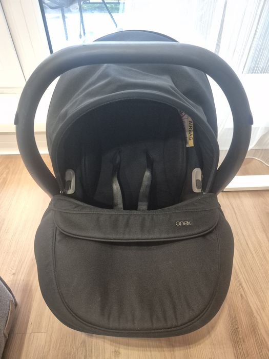 Автолюлька автокрісло Anex з адаптерами