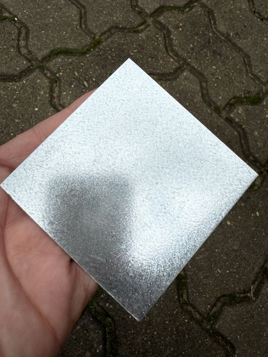 Blaszka ocynkowana 80x80 mm