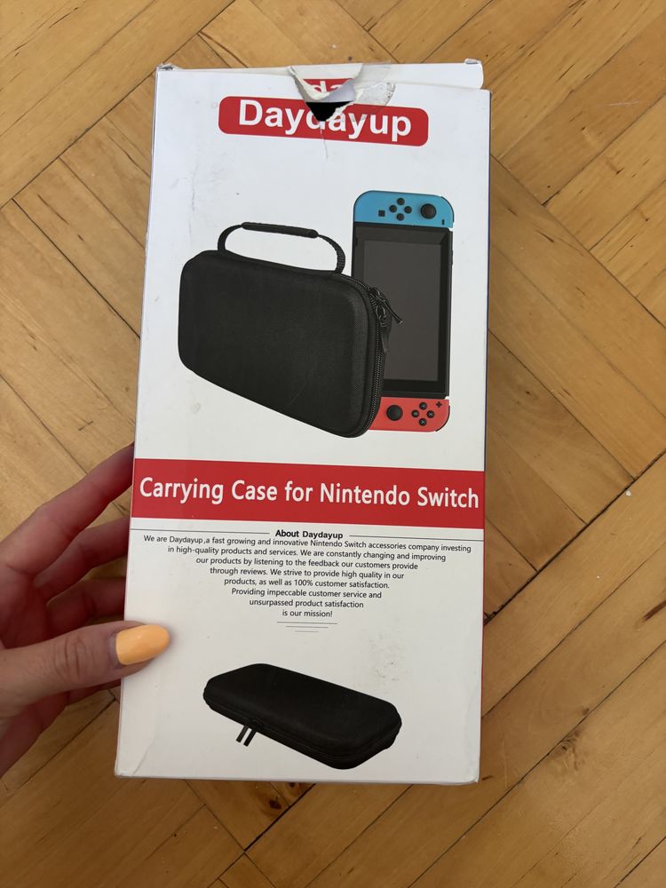 Etui Daydayup Switch na konsolę Nintendo Switch