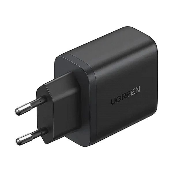 Ładowarka sieciowa Ugreen X227/20W GaN 1x USB-A 1x USB-C - czarna