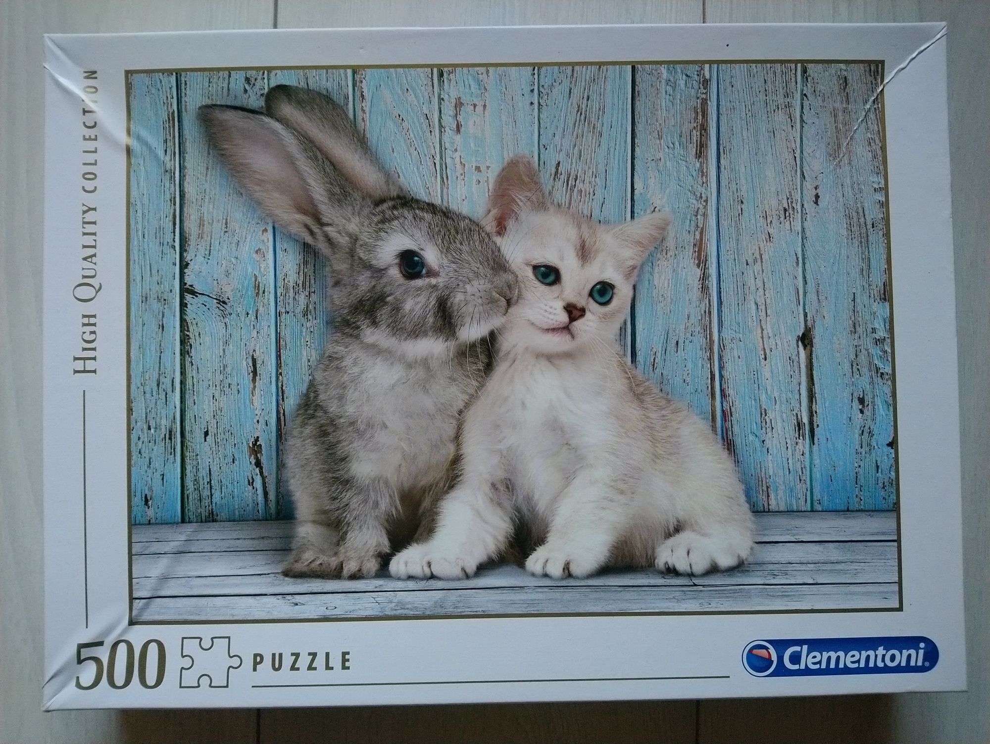 Пазли 500 елементів Cat & Bunny