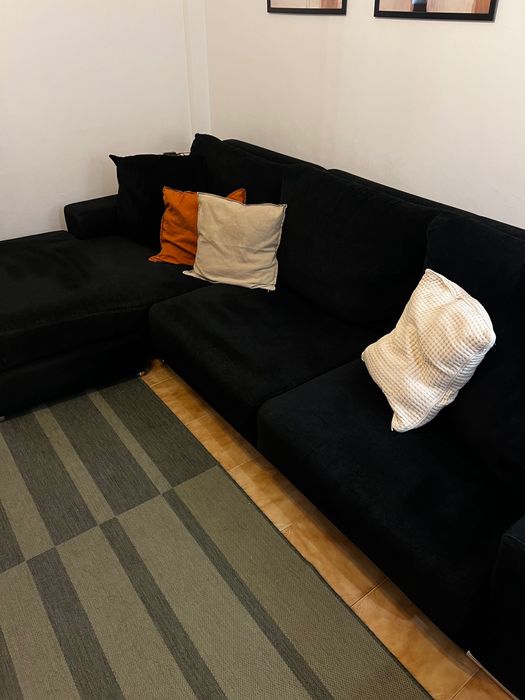 Sofá cama com chaiselong