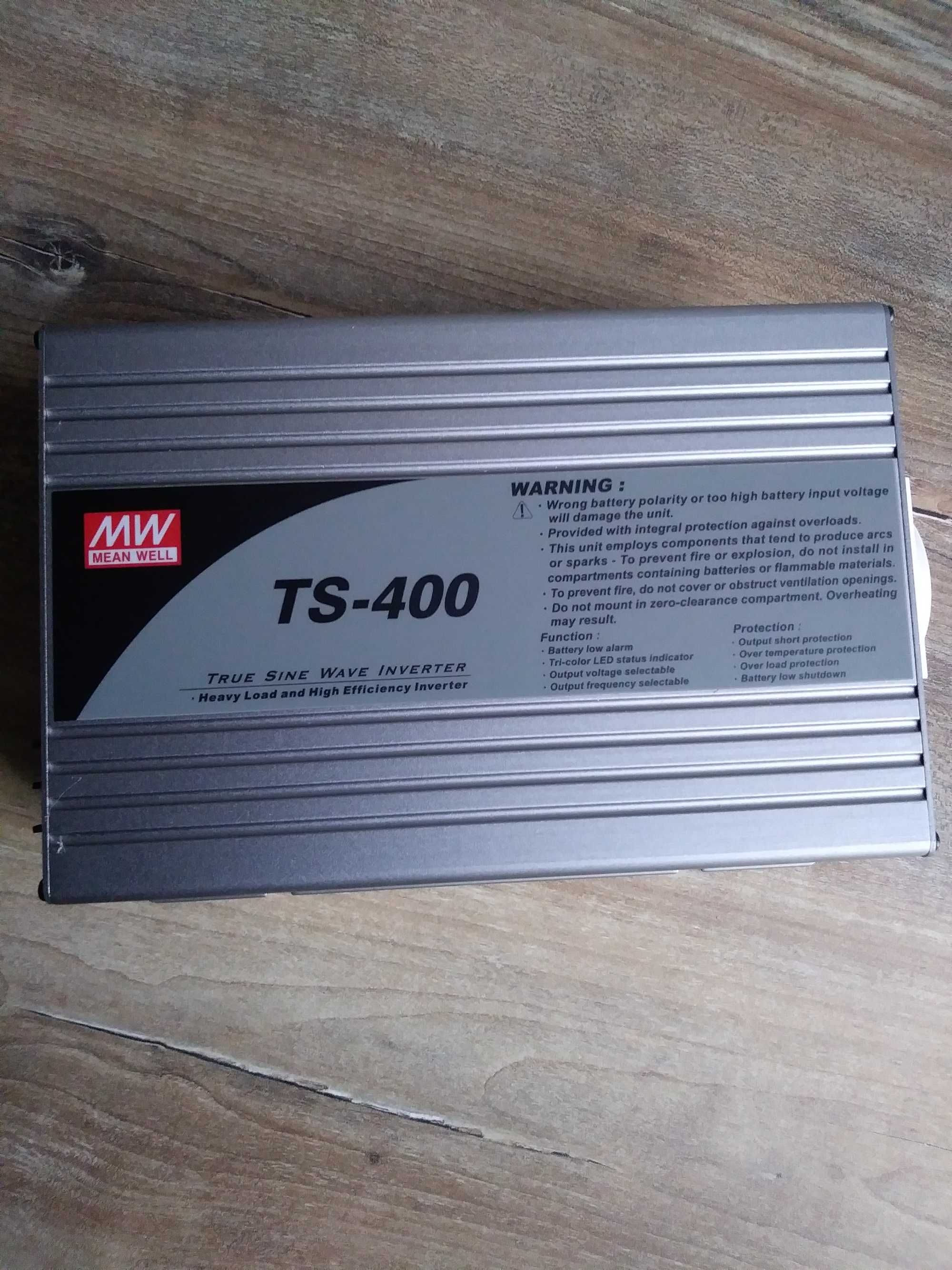 Блок источник инвертор/преобразователь TS-400-224B, 24V DC/230V AC